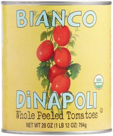 Bianco DiNapoli Organic Whole Peeled Tomatoes 28oz