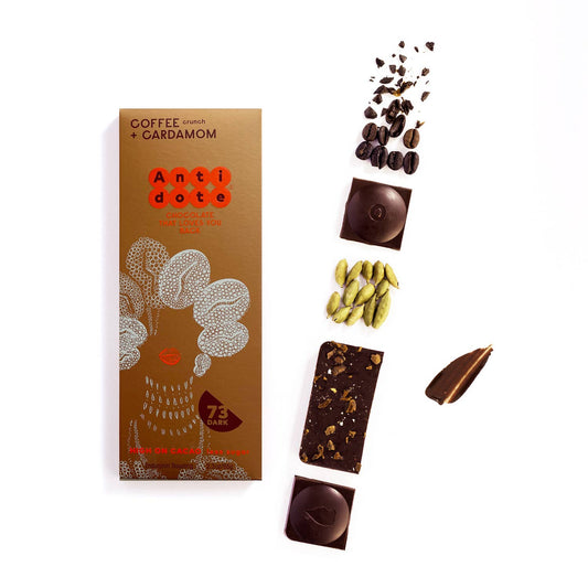 Antidote Chocolate KAKIA: COFFEE + CARDAMOM