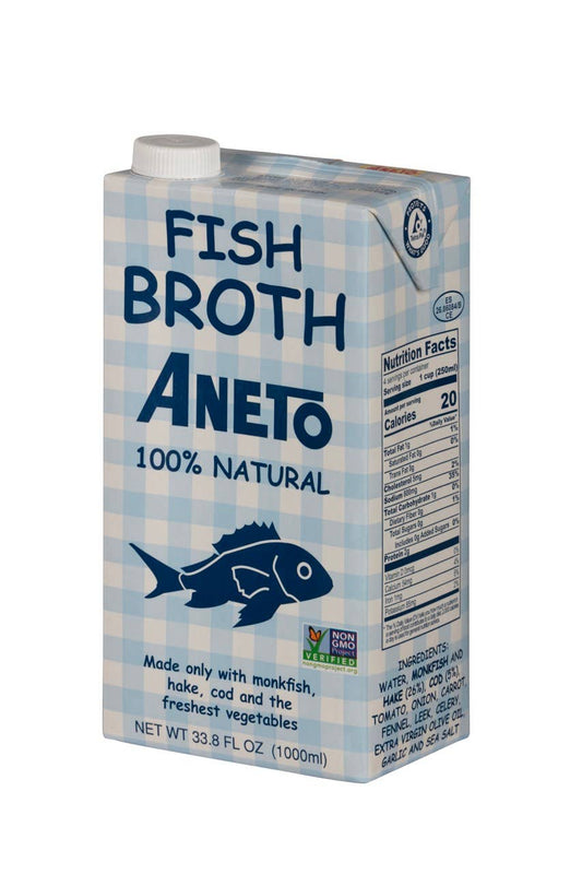 Aneto Fish Broth - 34fl oz